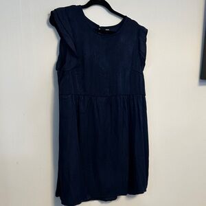 SHEIN Dark Blue Sleeveless Top